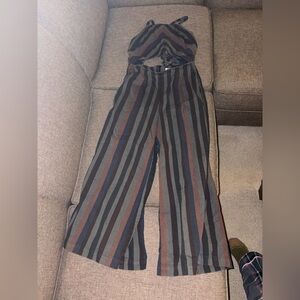 Whimsy + Row Boutique Striped Women's Jumpsuit